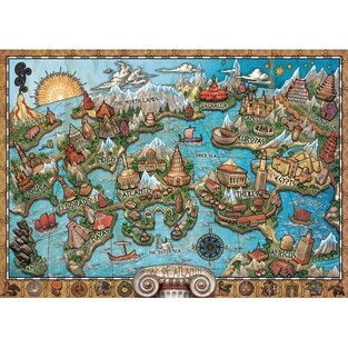 RAVENSBURGER ΠΑΖΛ 1000 ΤΕΜΑΧΙΩΝ MYSTERIOUS ATLANTIS 16728
