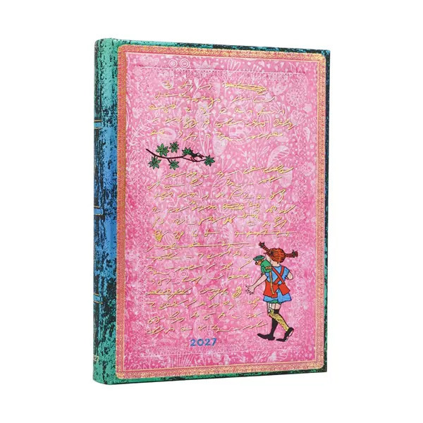 2027 ΗΜΕΡΟΛΟΓΙΟ ΗΜΕΡΗΣΙΟ PAPERBLANKS MIDI 13x18cm PIPPI LONGSTOCKING (ΣΚΛΗΡΟ ΕΞΩΦΥΛΛΟ) DE19160