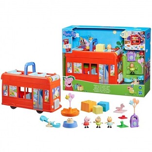 HASBRO PEPPA PIG PEPPAS 2 IN 1 PARTY BUS F8881