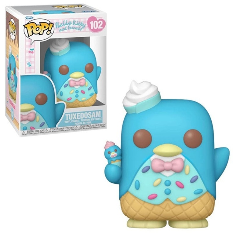 FUNKO POP SANRIO HELLO KITTY AND FRIENDS TUXEDOSAM WITH ICE CREAM 102 VINYL FIGURE