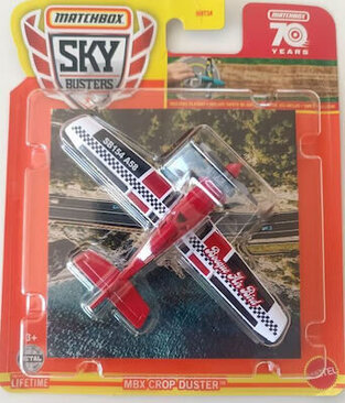MATTEL MATCHBOX SKY BUSTERS MBX CROP DUSTER ΑΕΡΟΠΛΑΝΟ HHT34 / JGP08