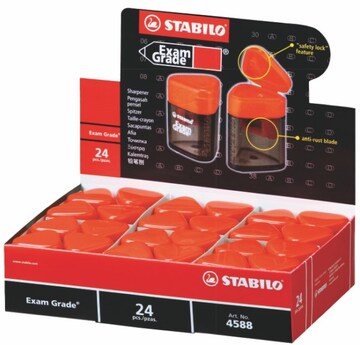 STABILO ΞΥΣΤΡΑ ΒΑΡΕΛΑΚΙ MINI EXAM GRADE ΓΙΑ ΜΥΤΕΣ 2MM 4588