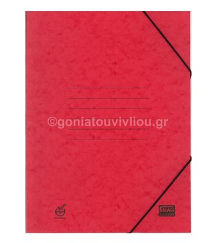 SKAG ΝΤΟΣΙΕ ΠΡΕΣΠΑΝ ΜΕ ΛΑΣΤΙΧΟ 25x35cm ΚΟΚΚΙΝΟ 215879