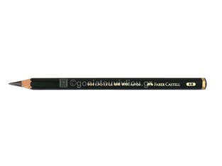 FABER CASTELL ΜΟΛΥΒΙ ΣΧΕΔΙΟΥ ΠΡΑΣΙΝΟ 9000 JUMBO 6B 119306