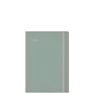 2026 ΗΜΕΡΟΛΟΓΙΟ ΗΜΕΡΗΣΙΟ ΛΕΥΚΟ ΜΕΓΑΛΟ 17x24cm PONZA FLAT ELASTIC ΜΕΝΤΑ ΜΕ ΛΑΣΤΙΧΟ 69609E80 (ΘΕΟΦΥΛΑΚΤΟΣ)