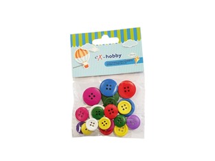 EXAS EX HOBBY ΣΕΤ ΚΟΥΜΠΙΑ ΠΟΛΥΧΡΩΜΑ 24τεμ 0402414