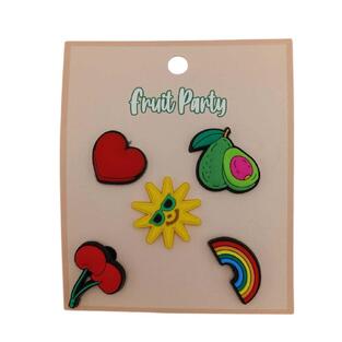 FUNKY FISH ΔΙΑΚΟΣΜΗΤΙΚΑ PINS 5τεμ FRUIT PARTY no2 300 30185