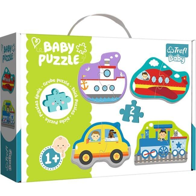 TREFL BABY ΠΑΖΛ 4x2τεμ TRANSPORT VEHICLES 36075