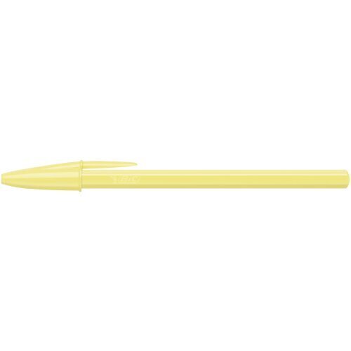 BIC ΣΤΥΛΟ CRISTAL PASTEL ΚΙΤΡΙΝΟ ΜΠΛΕ ΓΡΑΦΗ 1.0mm 302550