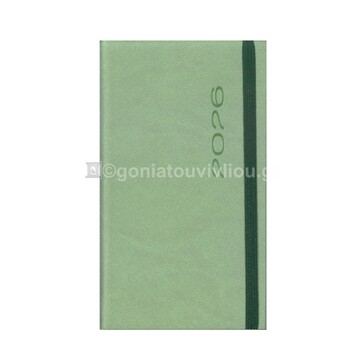 2026 ΗΜΕΡΟΛΟΓΙΟ ΗΜΕΡΗΣΙΟ ΥΠΟΚΙΤΡΙΝΟ 9x15cm FUNKY FLEXY ΒΕΡΑΜΑΝ ΜΕ ΛΑΣΤΙΧΟ 44 (ΠΛΑΝΟΓΡΑΜΜΑ)