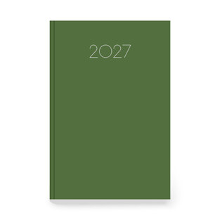 2027 ΗΜΕΡΟΛΟΓΙΟ ΗΜΕΡΗΣΙΟ SIMPLE 14x21cm ΠΡΑΣΙΝΟ 355758 (ΤΡΙΠΕΡΙΝΑ)