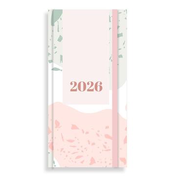 2026 ΗΜΕΡΟΛΟΓΙΟ ΕΒΔΟΜΑΔΙΑΙΟ ΑΤΖΕΝΤΑ 8x16cm VERSUS ΜΕ ΛΑΣΤΙΧΟ ΠΡΑΣΙΝΟ 587120 (TESORO)