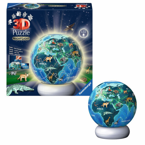 RAVENSBURGER 3D ΠΑΖΛ 73τεμ NIGHTLIGHT ΥΔΡΟΓΕΙΟΣ (ΠΕΡΙΕΧΕΙ ΛΑΜΠΑ LED) 12008055