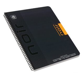 SPECIAL BY TYPOTRUST ΤΕΤΡΑΔΙΟ ΣΠΙΡΑΛ NOIR A4 (21x29,7cm) 3 ΘΕΜΑΤΩΝ 90φ ΠΟΡΤΟΚΑΛΙ