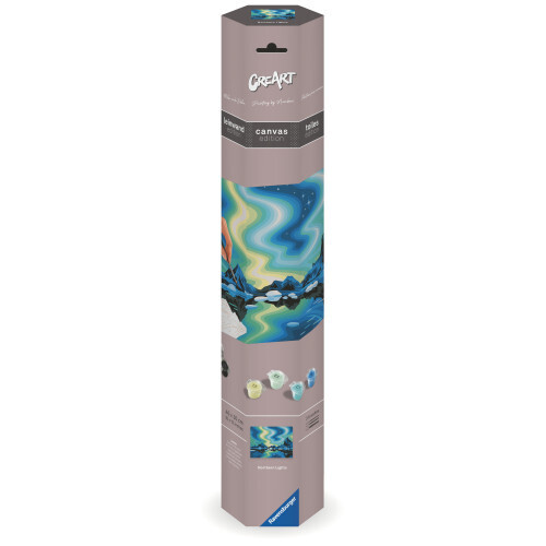 RAVENSBURGER ΠΑΙΧΝΙΔΙ ΚΑΤΑΣΚΕΥΗΣ CREART CANVAS ΒΟΡΕΙΟ ΣΕΛΑΣ 23907