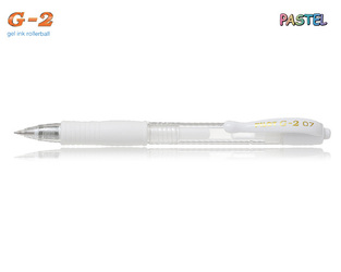 PILOT ΣΤΥΛΟ G2 0.7mm PASTEL ΛΕΥΚΟ
