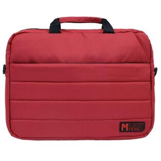 MUST TEAM ΤΣΑΝΤΑ LAPTOP 39x7x29cm ΚΟΚΚΙΝΗ 586479