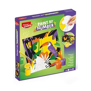 MAPED CREATIV PAINT BY NUMBERS ΖΩΓΡΑΦΙΚΗ ΜΕ ΑΡΙΘΜΟΥΣ ΤΟΥΚΑΝ ΠΕΤΑΛΟΥΔΑ 907085