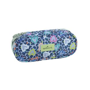 BMU HALLMARK ΚΑΣΕΤΙΝΑ ΒΑΡΕΛΑΚΙ ΜΕ 2 ΦΕΡΜΟΥΑΡ ZOO PRINT ΜΩΒ ΜΕ ΚΑΡΔΙΕΣ 333 39141