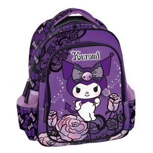 SANRIO ΣΧΟΛΙΚΗ ΤΣΑΝΤΑ ΣΑΚΙΔΙΟ ΠΛΑΤΗΣ ΝΗΠΙΑΓΩΓΕΙΟΥ PURPLE KUROMI 252293