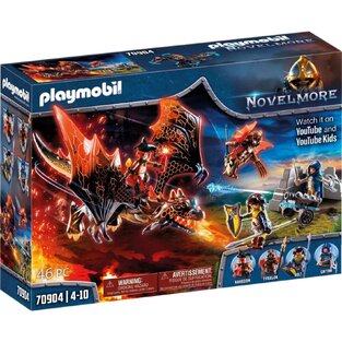 PLAYMOBIL NOVELMORE ΔΡΑΚΟΕΠΙΘΕΣΗ ΣΤΟ NOVELMORE 70904