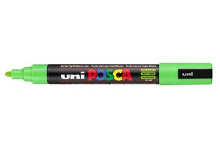 POSCA ΜΑΡΚΑΔΟΡΟΣ ΜΕΣΑΙΟΣ PC5M ΠΡΑΣΙΝΟ ΜΗΛΟ (APPLE GREEN)