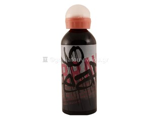 BACK ME UP NO FEAR ΠΑΓΟΥΡΙ 580ml BE BRAVE ΜΑΥΡΟ ΜΕ ΡΟΖ ΚΑΠΑΚΙ 57048231