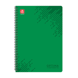 SPECIAL BY TYPOTRUST ΤΕΤΡΑΔΙΟ ΣΠΙΡΑΛ OPTIMA A4 (21x29,7cm) 2 ΘΕΜΑΤΩΝ 60φ ΠΡΑΣΙΝΟ