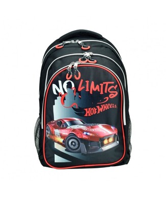 (ΠΡΟΣΦΟΡΑ -50%) GIM ΣΧΟΛΙΚΗ ΤΣΑΝΤΑ ΣΑΚΙΔΙΟ ΠΛΑΤΗΣ ΔΗΜΟΤΙΚΟΥ 3 ΘΗΚΕΣ HOT WHEELS NO LIMITS 34929031