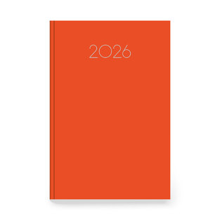 2026 ΗΜΕΡΟΛΟΓΙΟ ΗΜΕΡΗΣΙΟ SIMPLE 17x25cm ΠΟΡΤΟΚΑΛΙ 355765 (ΤΡΙΠΕΡΙΝΑ)