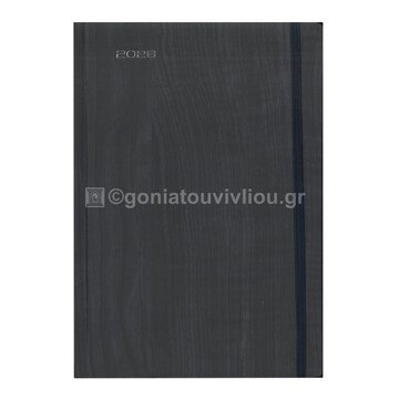 2026 ΗΜΕΡΟΛΟΓΙΟ ΗΜΕΡΗΣΙΟ ΛΕΥΚΟ 17x24cm WOODSTOCK ΜΠΛΕ ΣΚΟΥΡΟ ΜΕ ΕΥΡΕΤΗΡΙΟ ΜΗΝΩΝ ΚΑΙ ΛΑΣΤΙΧΟ ΗΒ 890737 (THE WRITING FIELDS) (2003092)