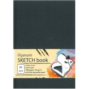 SKETCH BOOK ΒΙΒΛΙΟΔΕΤΗΜΕΝΟ A5 (14,8x21cm) 108 ΛΕΥΚΑ ΦΥΛΛΑ 105gr ΜΠΛΕ ΕΞΩΦΥΛΛΟ 0329534
