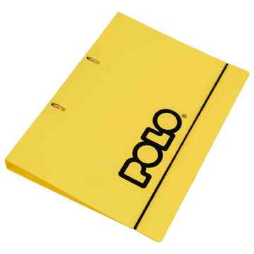POLO ΝΤΟΣΙΕ 17x25cm 2 ΚΡΙΚ PP ΠΛΑΣΤΙΚΟ ΜΕ ΛΑΣΤΙΧΟ ΚΙΤΡΙΝΟ 919050