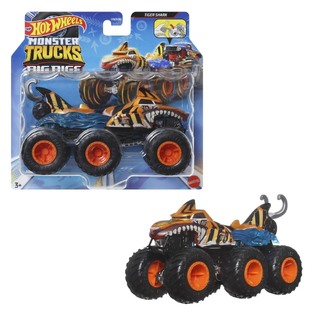 MATTEL HOT WHEELS MONSTER TRUCKS BIG RIGS HW TIGER SHARK ΝΤΑΛΙΚΑ ΜΕ 6 ΡΟΔΕΣ HWN86 / HWN88