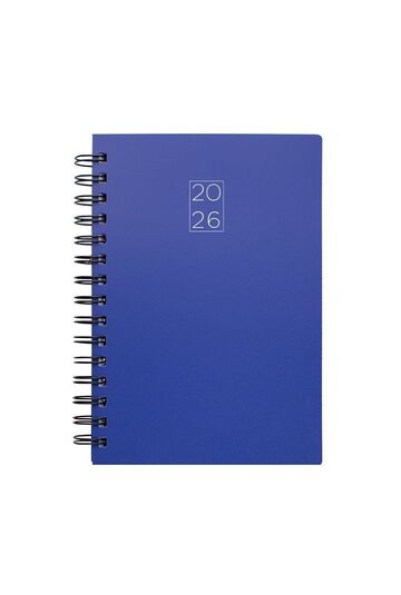 2026 ΗΜΕΡΟΛΟΓΙΟ ΗΜΕΡΗΣΙΟ ΣΠΙΡΑΛ PP 17x24cm ΜΠΛΕ 62024 (ΛΙΝΑΡΔΑΤΟΣ)