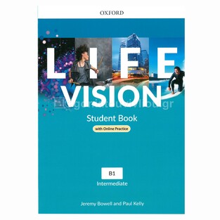 LIFE VISION B1 INTERMEDIATE STUDENT BOOK (WITH ONLINE PRACTICE)