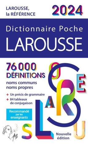 (ΠΑΛΙΑ ΕΚΔΟΣΗ) LAROUSSE DICTIONNAIRE DE POCHE 2024 (ΓΑΛΛΟΓΑΛΛΙΚΟ ΛΕΞΙΚΟ ΕΚΔΟΣΗ 2023-2024)