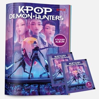 GIOCHI PREZIOSI STARTER PACK K POP DEMON HUNTERS (ΠΕΡΙΕΧΕΙ ΑΛΜΠΟΥΜ ΣΥΛΛΕΚΤΗ / 10τεμ ΑΥΤΟΚΟΛΛΗΤΑ / 1 ΑΦΙΣΑ)