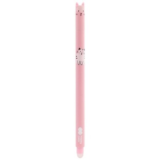 HAPPY COLOR ΣΤΥΛΟ ΠΟΥ ΣΒΗΝΕΙ GEL 0.5mm WARM KITTY ΡΟΖ 018940