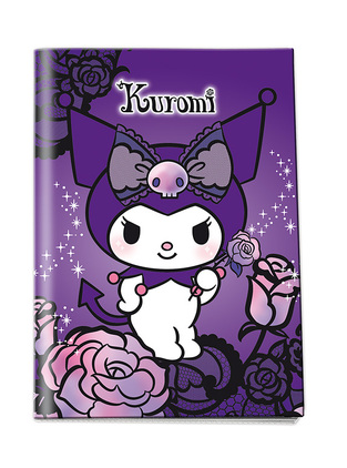 SANRIO ΤΕΤΡΑΔΙΟ ΚΑΡΦΙΤΣΑ 17x25cm 40φ SKETCH KUROMI 25200