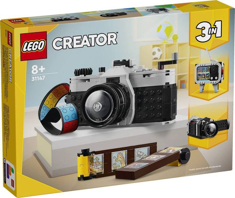 LEGO CREATOR 3 IN 1 RETRO CAMERA 31147