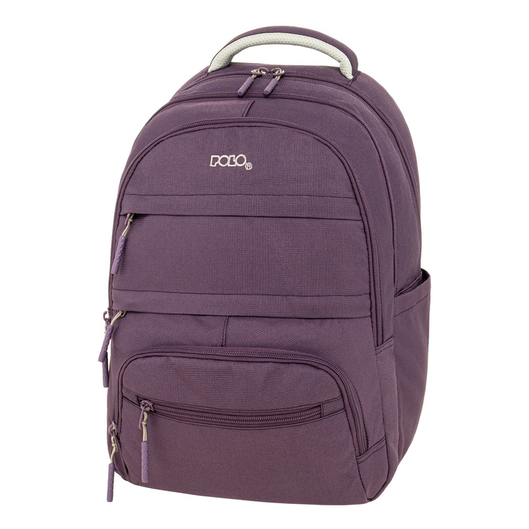 POLO ΣΧΟΛΙΚΗ ΤΣΑΝΤΑ ΣΑΚΙΔΙΟ ΠΛΑΤΗΣ MULTI POCKET ΜΩΒ 26lt 901064 4700