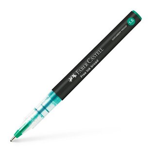 FABER CASTELL ΣΤΥΛΟ FREE INK BROAD 1.5mm ΠΡΑΣΙΝΟ