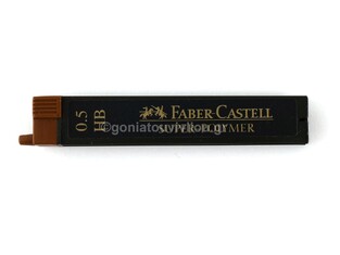 FABER CASTELL ΜΥΤΕΣ ΓΙΑ ΜΗΧΑΝΙΚΟ ΜΟΛΥΒΙ 9065 0.5mm HB (ΚΟΥΤΑΚΙ ΜΕ 12 ΜΥΤΕΣ) 120500