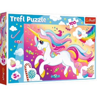 TREFL ΠΑΖΛ 100 ΤΕΜΑΧΙΩΝ BEAUTIFUL UNICORN 16386
