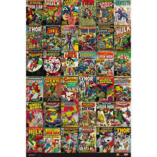 ΔΙΑΚΟΣΜΗΤΙΚΗ ΑΦΙΣΑ MARVEL COMICS CLASSIC COVERS 61x91,5cm GPE4785 (31)