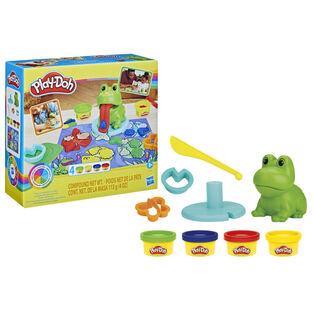 HASBRO PLAY DOH ΣΕΤ ΠΛΑΣΤΟΖΥΜΑΡΑΚΙΑ FROG AND COLORS STARTER SET 81969260