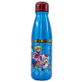 STOR ΠΑΓΟΥΡΙ ΑΛΟΥΜΙΝΙΟΥ 600ml SUPER MARIO ΜΠΛΕ 53075240