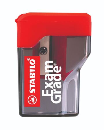 STABILO ΞΥΣΤΡΑ ΜΕ ΚΑΔΟ ΜΟΝΗ ΜΕ ΚΑΠΑΚΙ EXAM GRADE 4538 KOKKINO