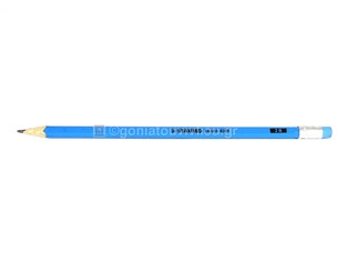 STABILO ΜΟΛΥΒΙ ΜΕ ΓΟΜΑ NEON ΦΩΣΦΟΡΙΖΕ ΜΠΛΕ HB 4907